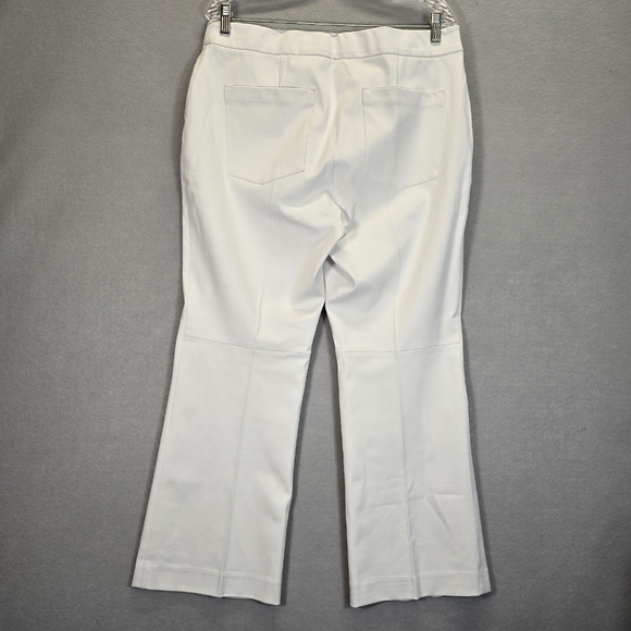 Spanx White Kick Flare Pull On Slimming Pant Size XL - Picture 2 of 15